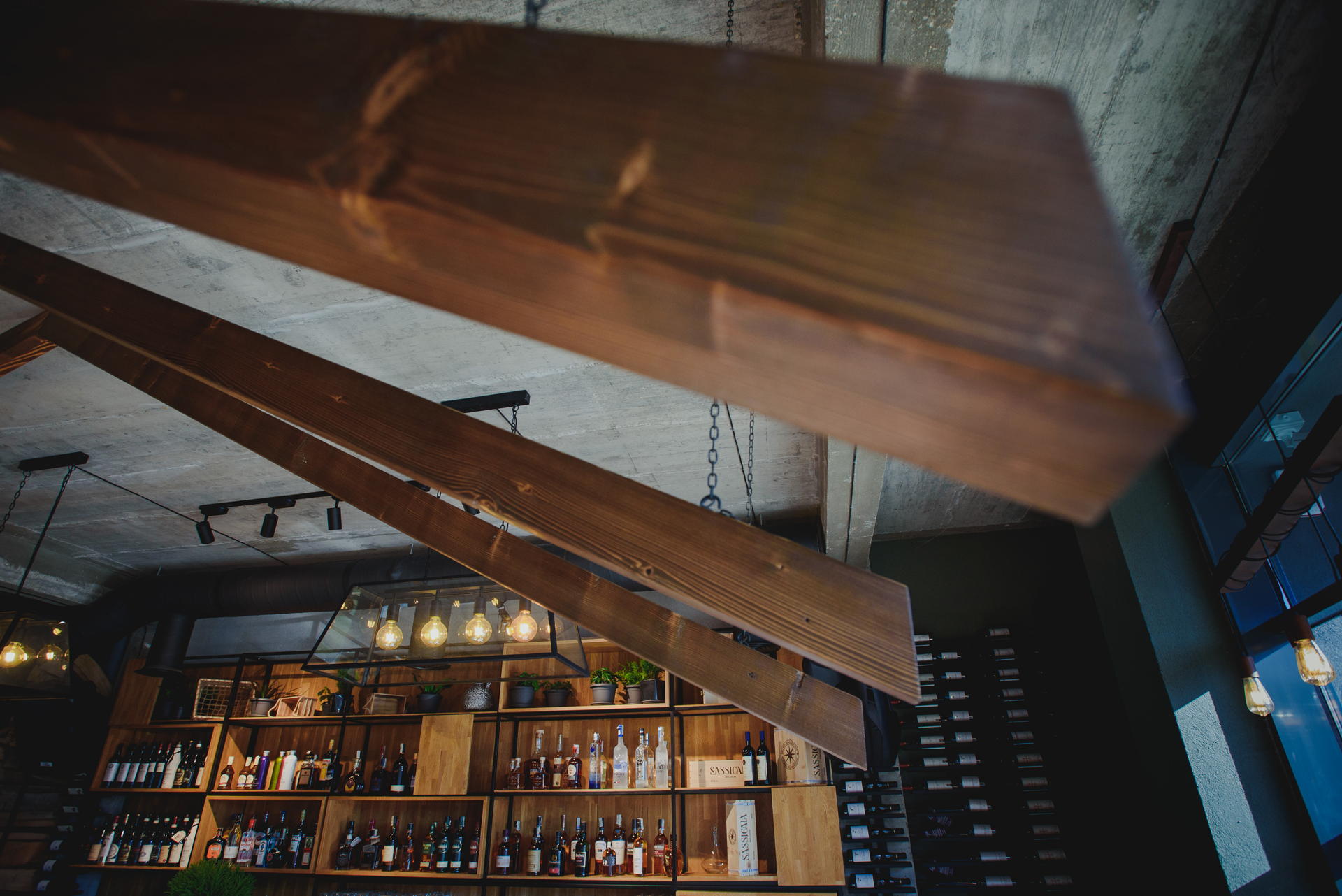 Tavan din lemn Grenier Brasserie