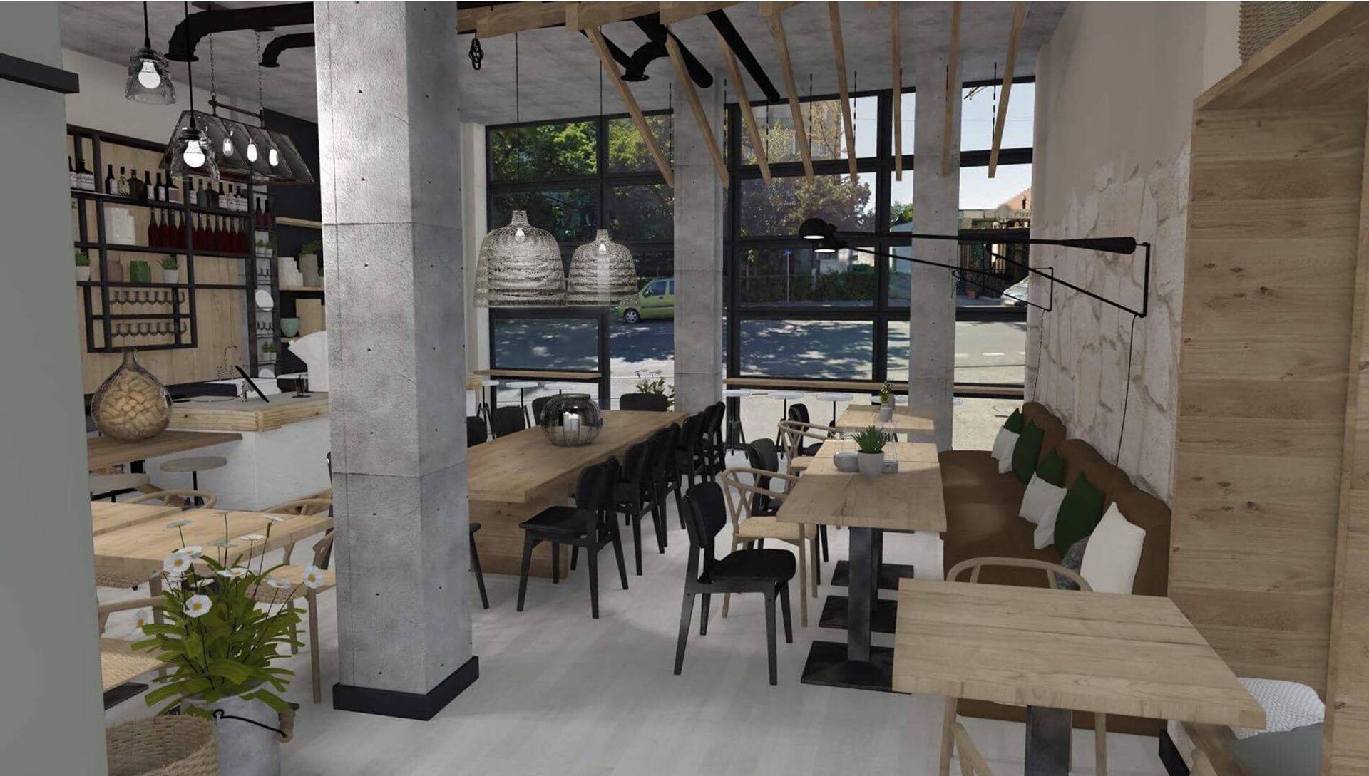 Interior cafenea/bar